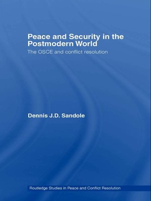 cover image of Peace and Security in the Postmodern World